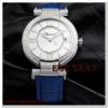 HK2361-CHOPARD LİMİTED EDİTİON FUL TAŞ MAVİ BAYAN SAATİ