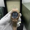 HA2170-AUDEMARS PIGUET ROSE GOLD TAŞLI MAVİ KADRAN ERKEK SAAT